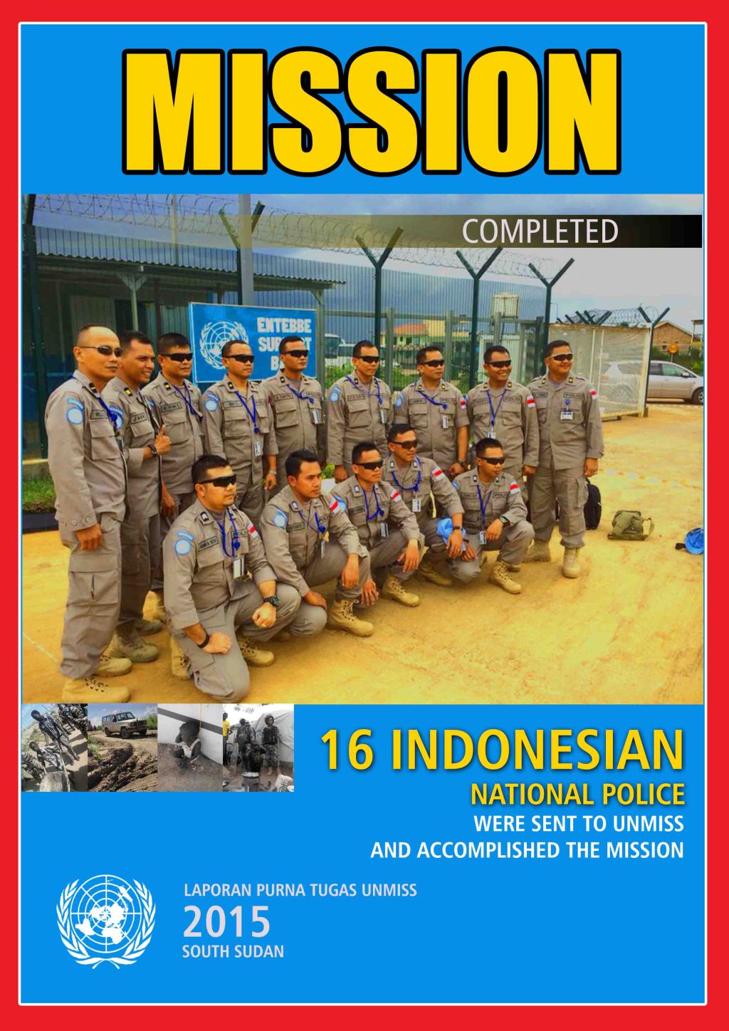 Welcome home UNPOL